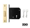 80mm 5 Lever Mortice Deadlock Zoo Hardware - 1
