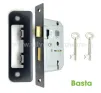 Basta 63mm (2 &frac12;") Matt Black Sashlock - 1