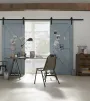 Henderson Rustic Barn Door Sliding Rail Set - 2