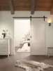 Henderson Rustic Barn Door Sliding Rail Set - 1