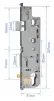 GU *OLD STYLE* Door Lock Centre Case Gearbox 92/35 - 2