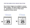 Pair of Atlas Heavy Duty Egress Hinges - 400mm 50KG - 4