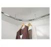 Curved Wardrobe Rail, Corner Set - 1