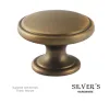 38mm Oxford Cabinet door knob - Bronze - 1