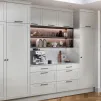 Harlem / Legno White Grey 5 Piece Stock Door - 4