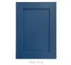 19mm Solid Ash Door/Drawer Front - Painted Navy Blue - 1