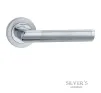 Aztec Chrome Lever on Rose Door Handles Fortessa - 1