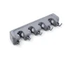 Broom And Mop Holder - Grey - 1
