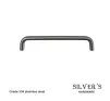 Mandalay D-Bar Cupboard Handle Stainless Steel - 160mm C/C - 1