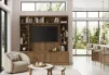 Harlem / Brown Casella Oak 5 Piece Stock Door - 3
