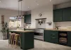 Balmoral / Fir Green 5 Piece Stock Door - 2
