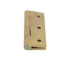 51mm x 29mm Solid Drawn Brass Butt Hinge, Self Colour - 3
