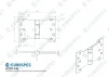 102 x 152 x 3.5mm (4x4x6) Grade 13 Parliament Hinges - Satin Stainless Steel - 2