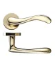 DA-Tonoli Imola lever on rose Handles - PVD Brass - 1