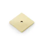 38 x 38mm Quantock Square Backplate - Satin Brass PVD