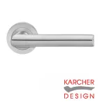 Paris Lever on Rose Door Handles - Karcher SSS