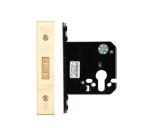 76mm (3") Euro Profile Mortice Deadlock - PVD