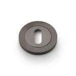Alexander and Wilks Standard Profile Concealed Fix Escutcheon - Dark Bronze PVD