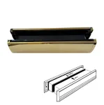 Supa Stainless Letterbox 310 X 76mm Polished Gold