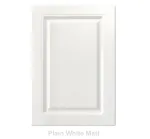 18mm Vinyl Door/Drawer Front - Plain White Matt