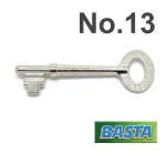 No.13 Basta 2 Lever Sashlock Key - Spare Keys for Basta Locks