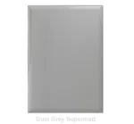 18mm Vinyl Wrapped Door/Drawer Front - Dust Grey Supermatt