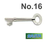 No.16 Basta 2 Lever Sashlock Key - Spare Keys for Basta Locks
