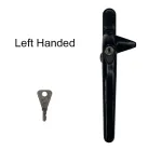 Cockspur Handle - Left Handed - Black - 1 Size Fits All