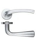 Assisi Lever on Rose Door Handles Zoo Hardware - SC
