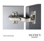 Concealed Cup Hinge, 110°, for 45° Angle Applications, Full Overlay Mounting, Häfele