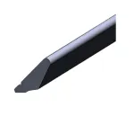 Tangent Cornice 3050mm (To suit SERICA Doors)