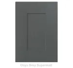 18mm Vinyl Door/Drawer Front - Onyx Grey Supermatt