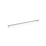 448mm Alexander and Wilks Brunel Knurled T-Bar Cupboard Pull Handle - Polished Nickel