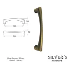 Concaved Cupboard Handle Bronze - 128mm C/C