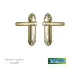 Basta Regency Door Handle - Polished Brass