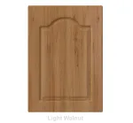 18mm Vinyl Door/Drawer Front - Light Walnut