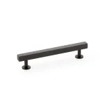 128mm Alexander and Wilks Square T-Bar Cupboard Pull Handle - Dark Bronze