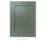 19mm Solid Ash Door/Drawer Front - Painted Reed Green