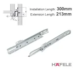 300mm Single Extension Drawer Runners 25kg
