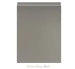Dove Grey Matt Laquered Handless Door