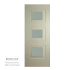 Bergerac 3P Premium Primed Silk Grey - Glazed Frosted
