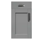 Bastille 5 Piece Legno Dust Grey Beaded Kitchen Door