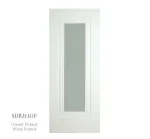 Versailles 1P Premium Primed White - Glazed Frosted