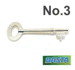 No.3 Basta 2 Lever Sashlock Key - Spare Keys for Basta Locks