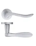 Lincoln Lever on Rose Door Handles Zoo Hardware - SC