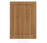 18mm Vinyl Door/Drawer Front - Light Walnut