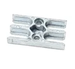M80 Flat Espag Window Receiver to suit Timber Windows