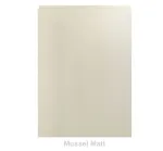 22mm Handless Vinyl Door/Drawer Front - Mussel Matt