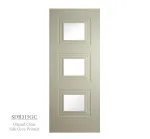 Bergerac 3P Premium Primed Silk Grey - Glazed Clear