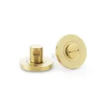 Alexander and Wilks Plain Thumbturn and Release - Satin Brass PVD